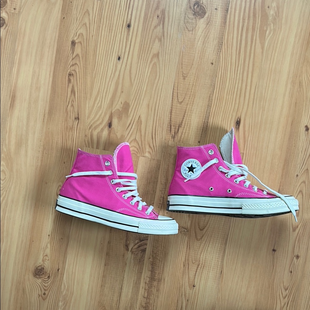Converse Pink High-Top Sneakers
